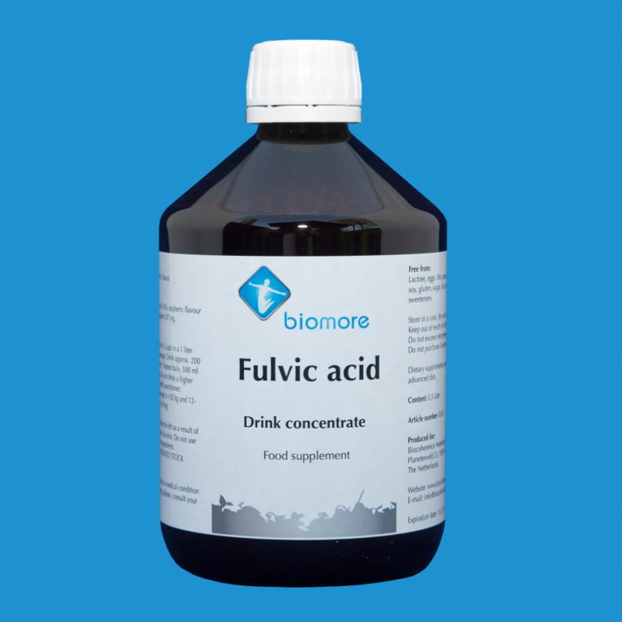 Fulvic acid drink