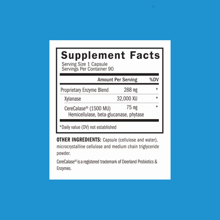 No-Fenol 90 supplement facts