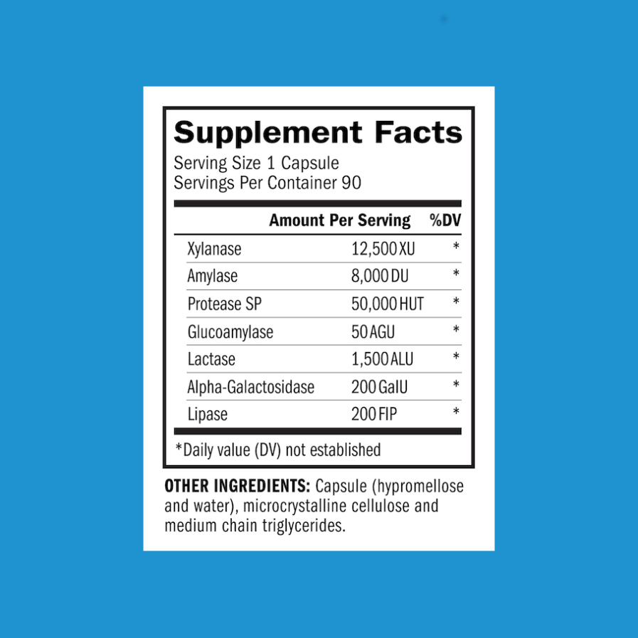 Zycarb 90 supplement facts