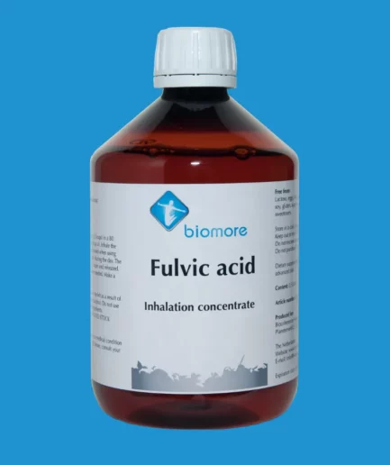 Fulvic acid inhalation